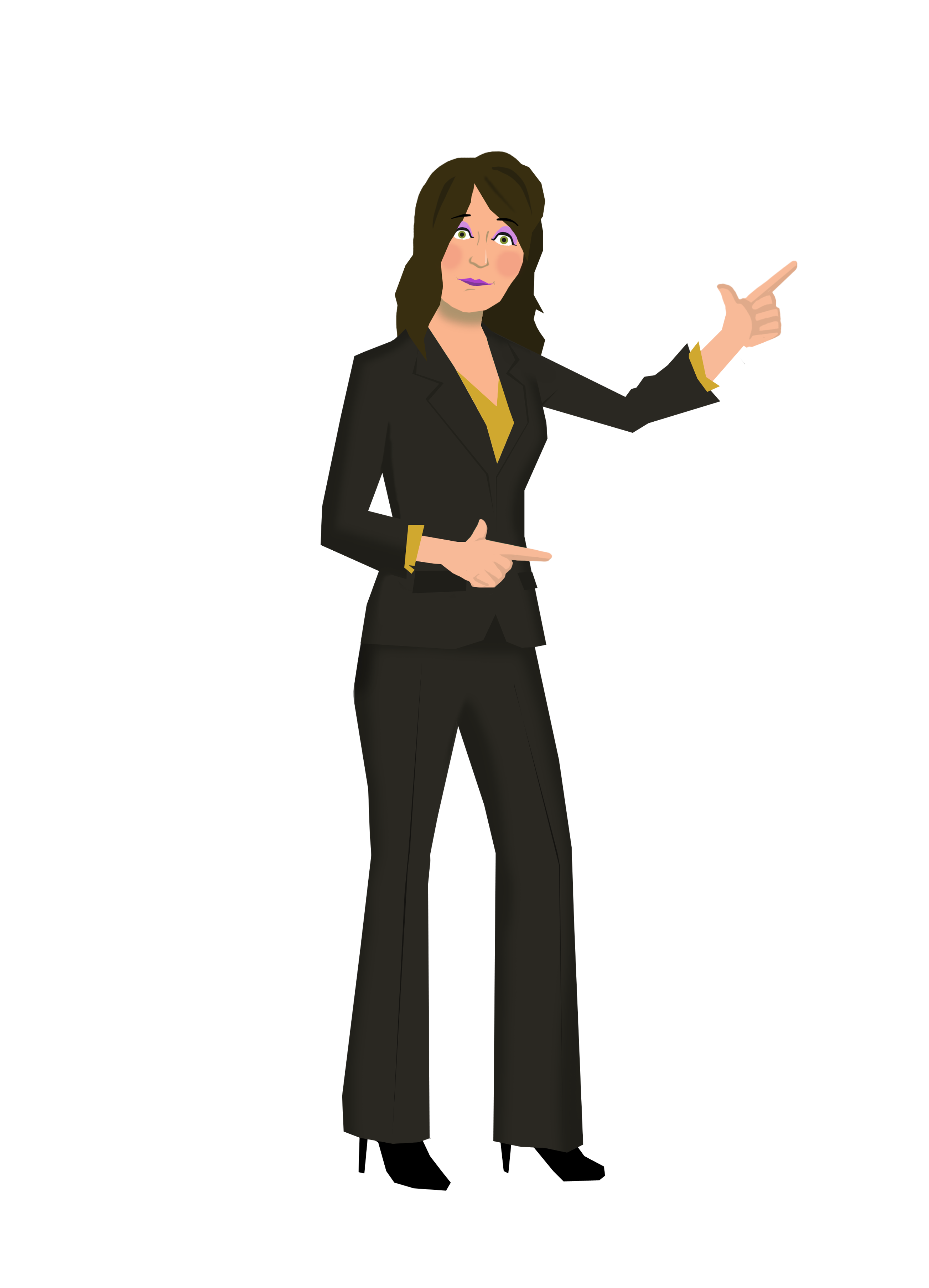 54 lady in dark suite 2